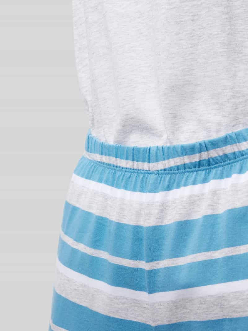 Schiesser Pyjama met ronde hals model 'Casual Essentials'