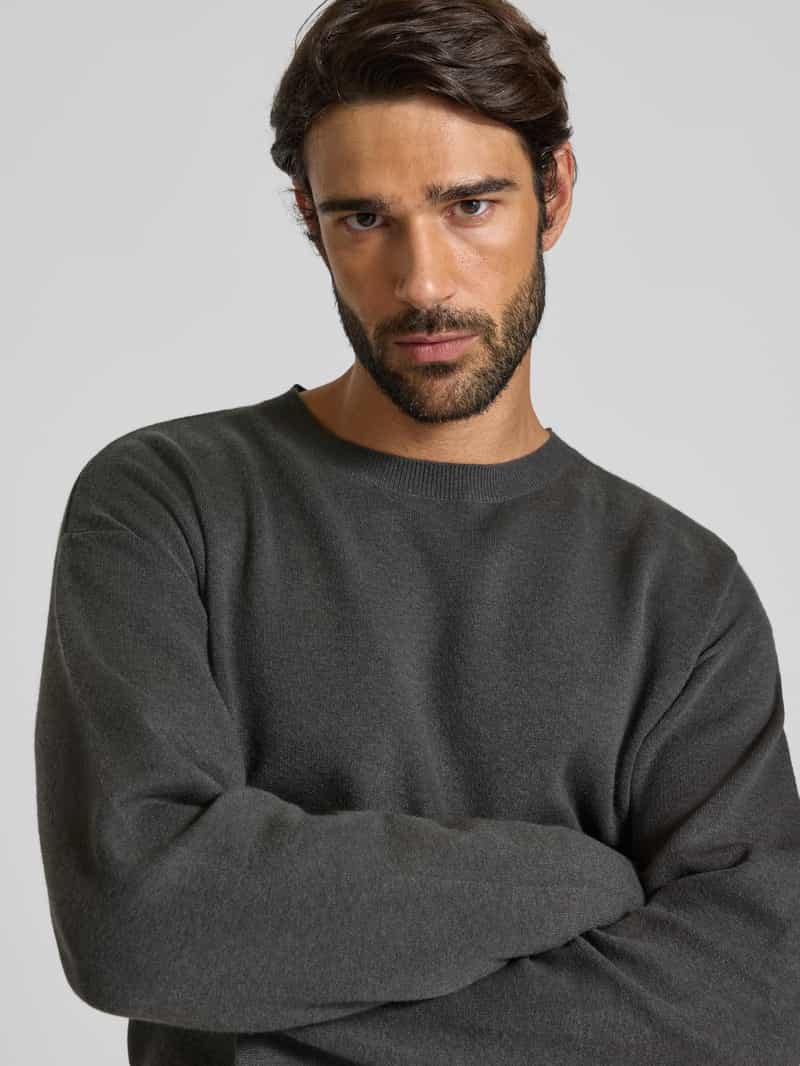 Jack & Jones Premium Gebreide pullover met ronde hals model 'BRADFORT'