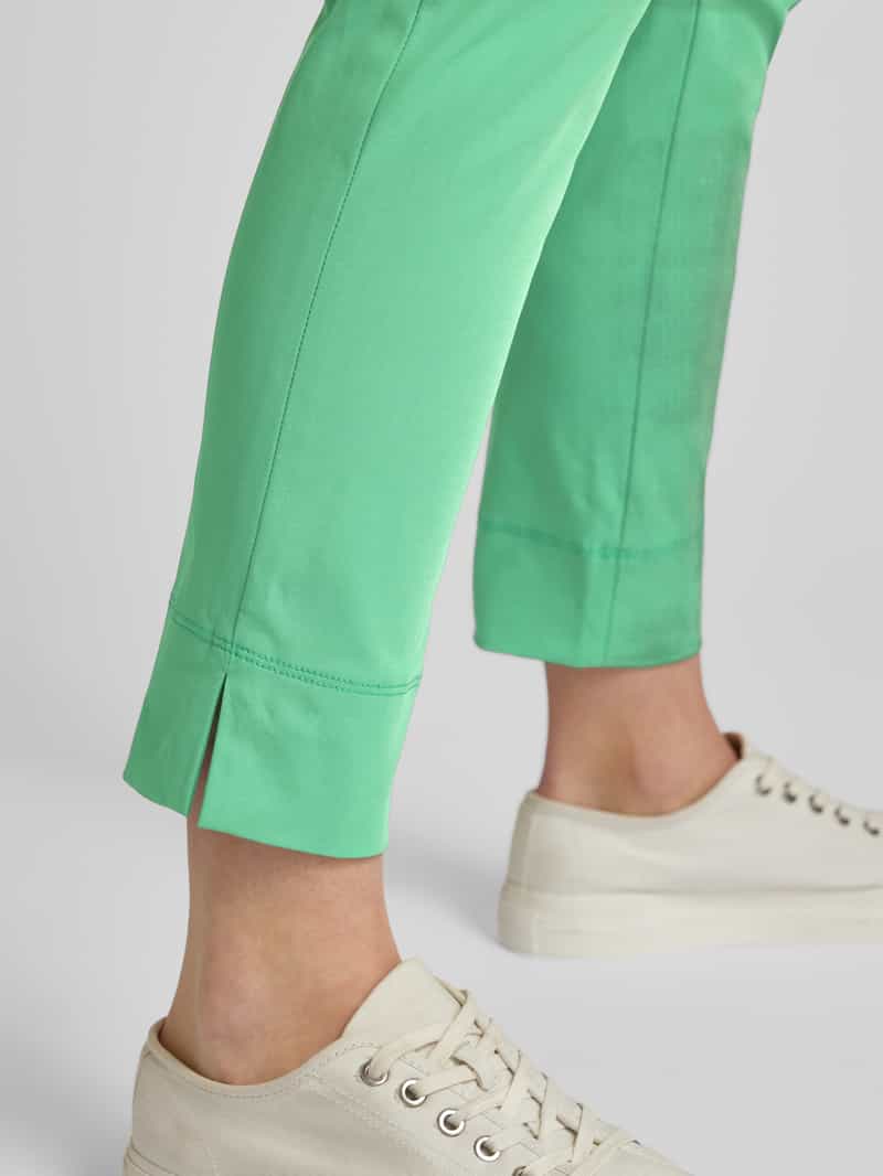 SEDUCTIVE Slim fit stoffen broek met verkort model 'SABRINA'