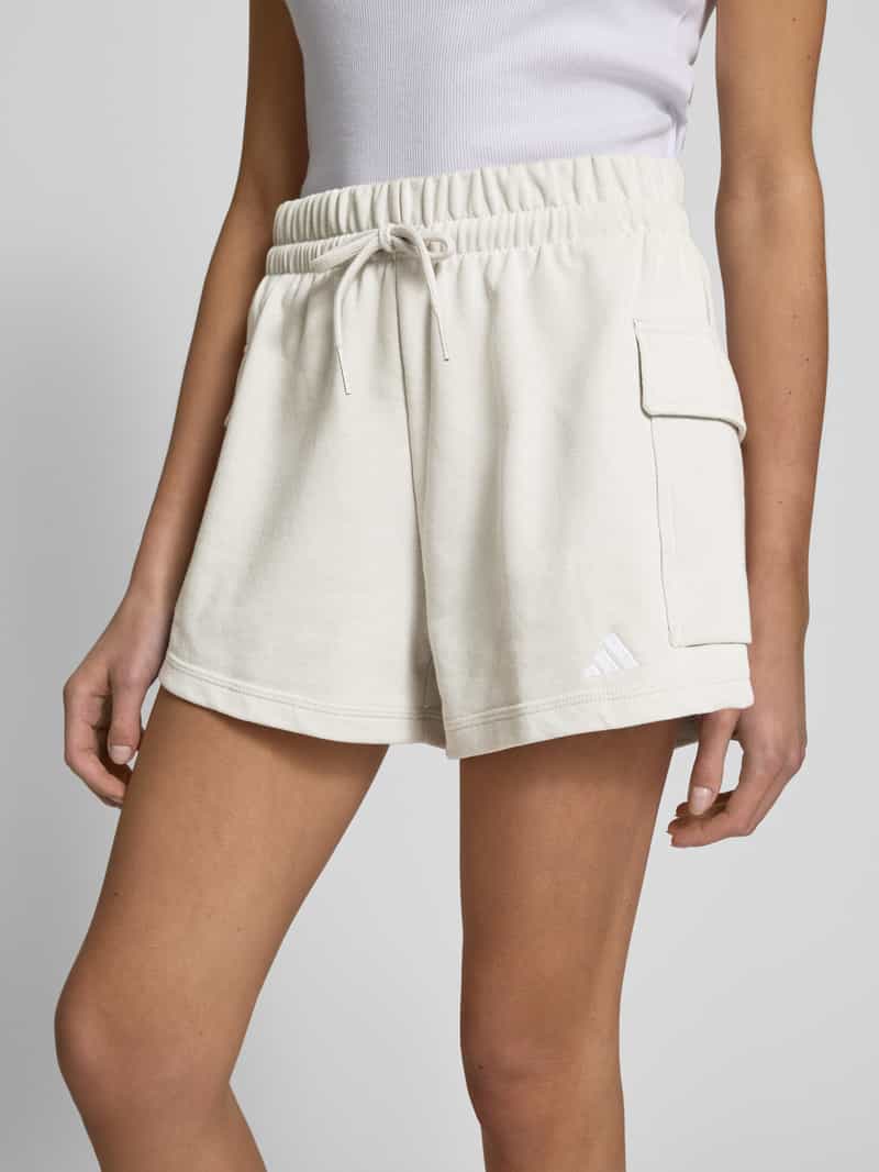 ADIDAS SPORTSWEAR Regular fit sweatshorts met logostitching