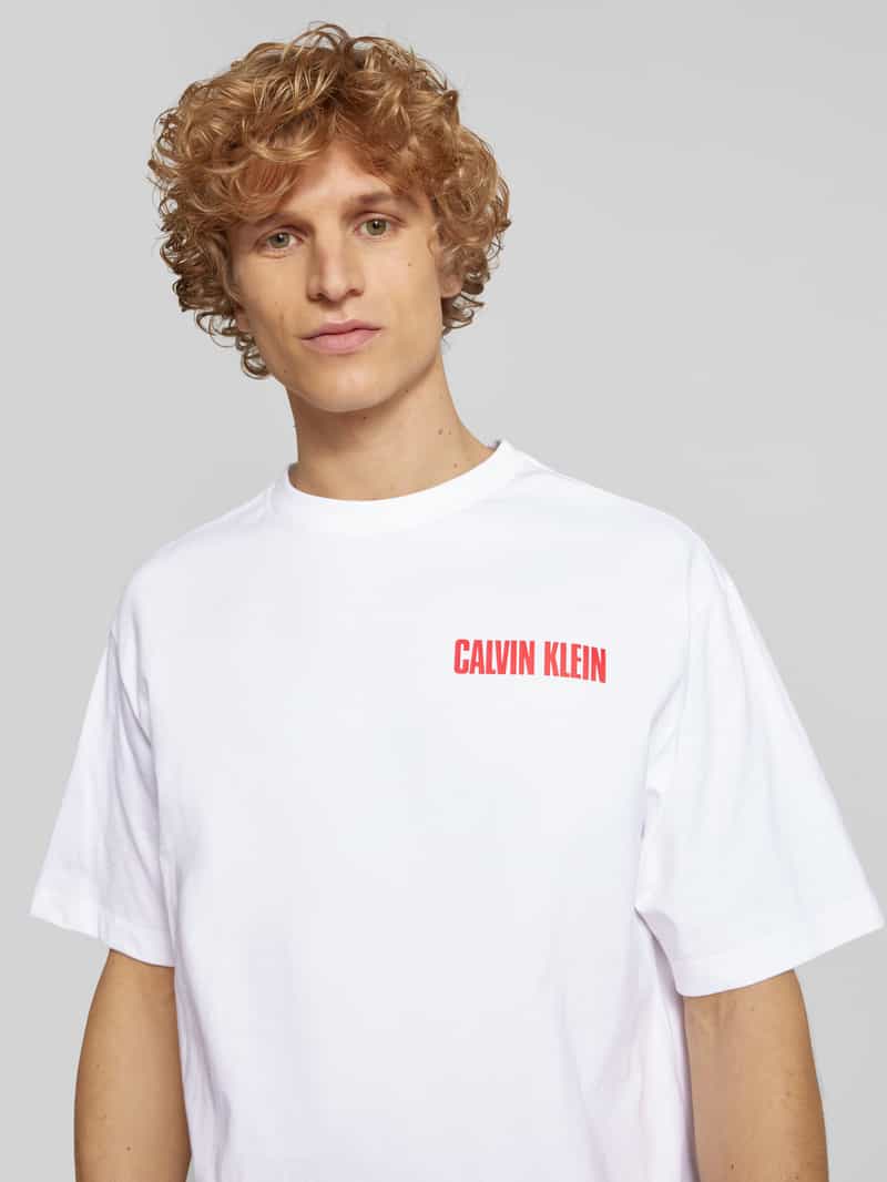 Calvin Klein Jeans Oversized T-shirt met labelprint