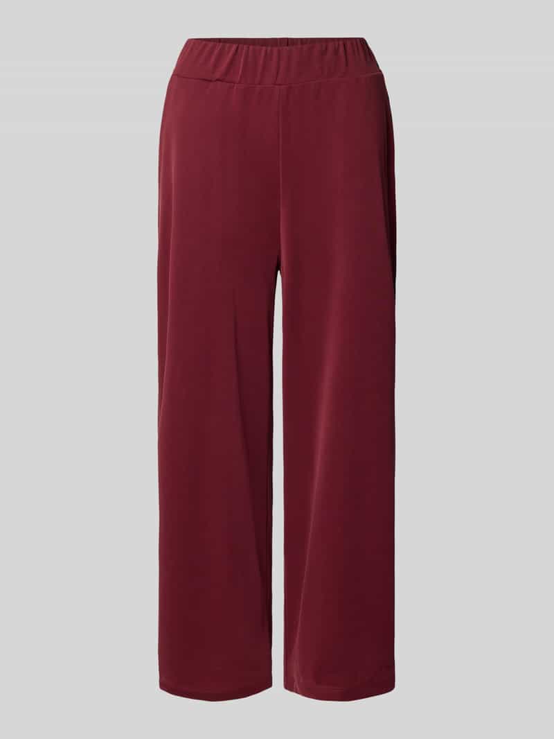 Jake*s Casual Stoffen broek met elastische band