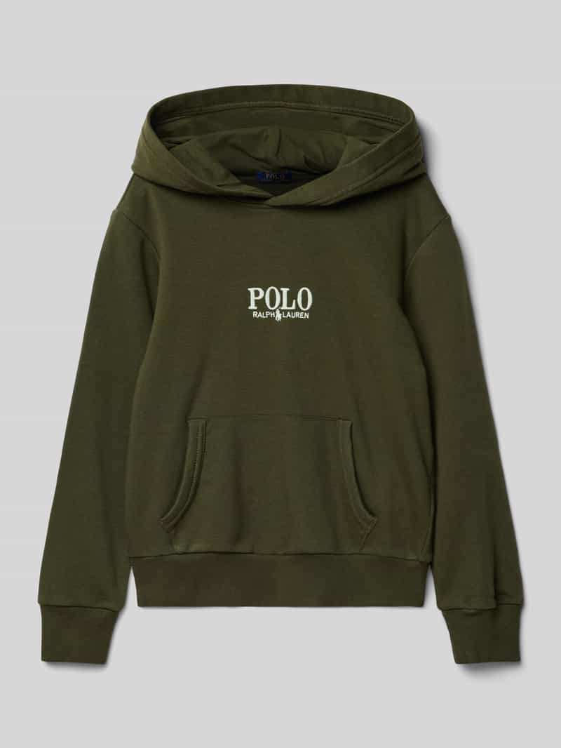 Polo Ralph Lauren Teens Hoodie met labelstitching