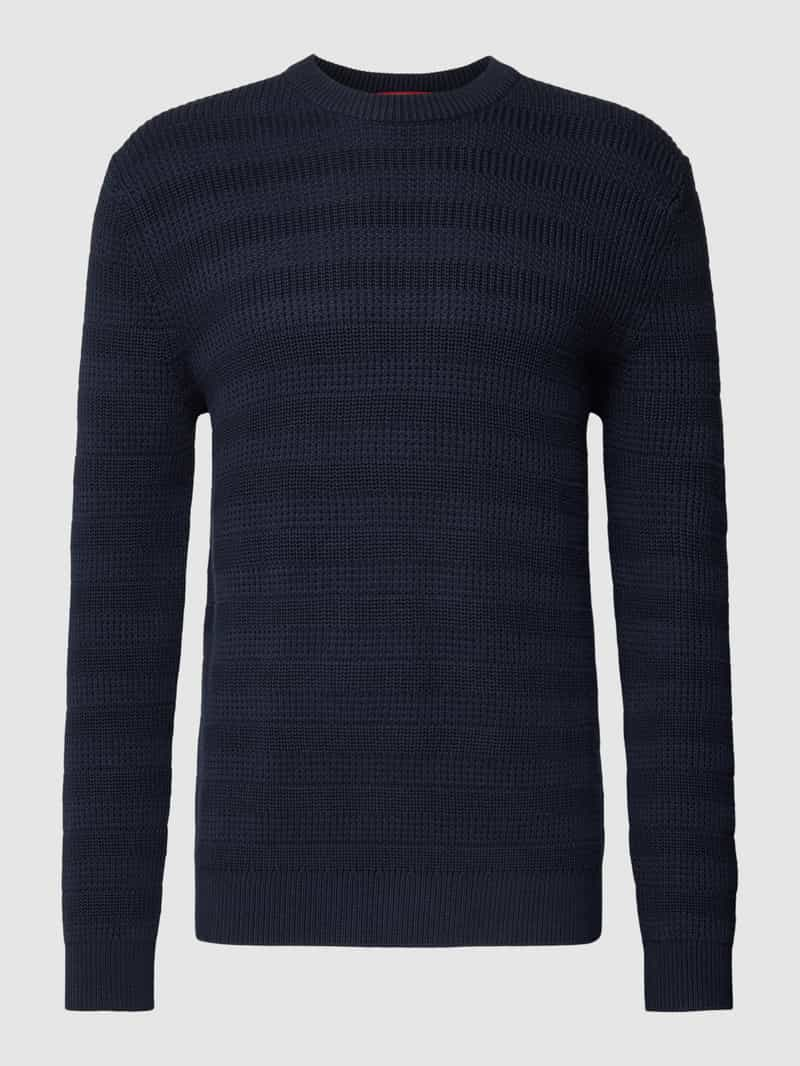 Esprit collection Gebreide pullover met streepmotief