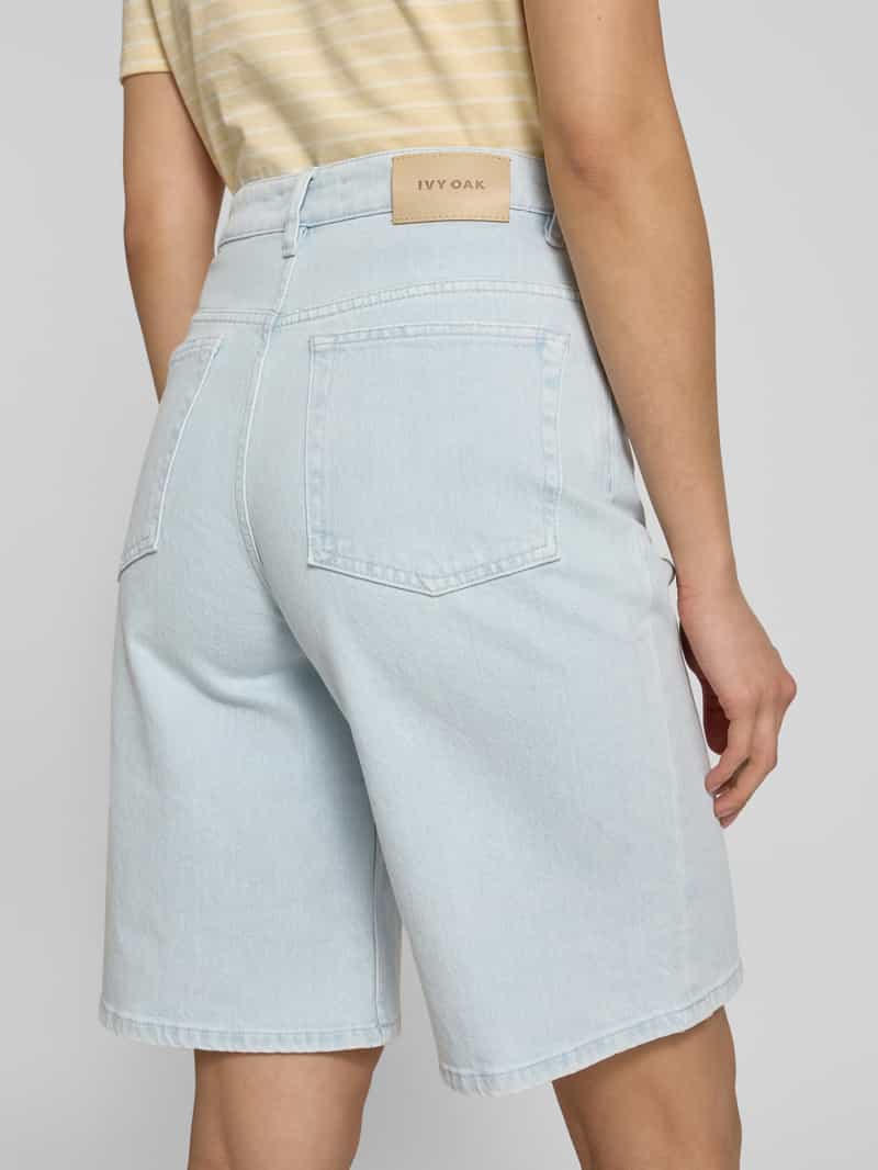 Ivy Oak Baggy fit korte jeans in 5-pocketmodel model 'PIRI'
