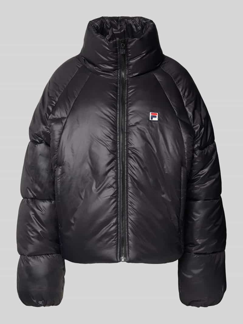 Fila Loose fit gewatteerd jack met labelstitching model 'MONTEROSA'