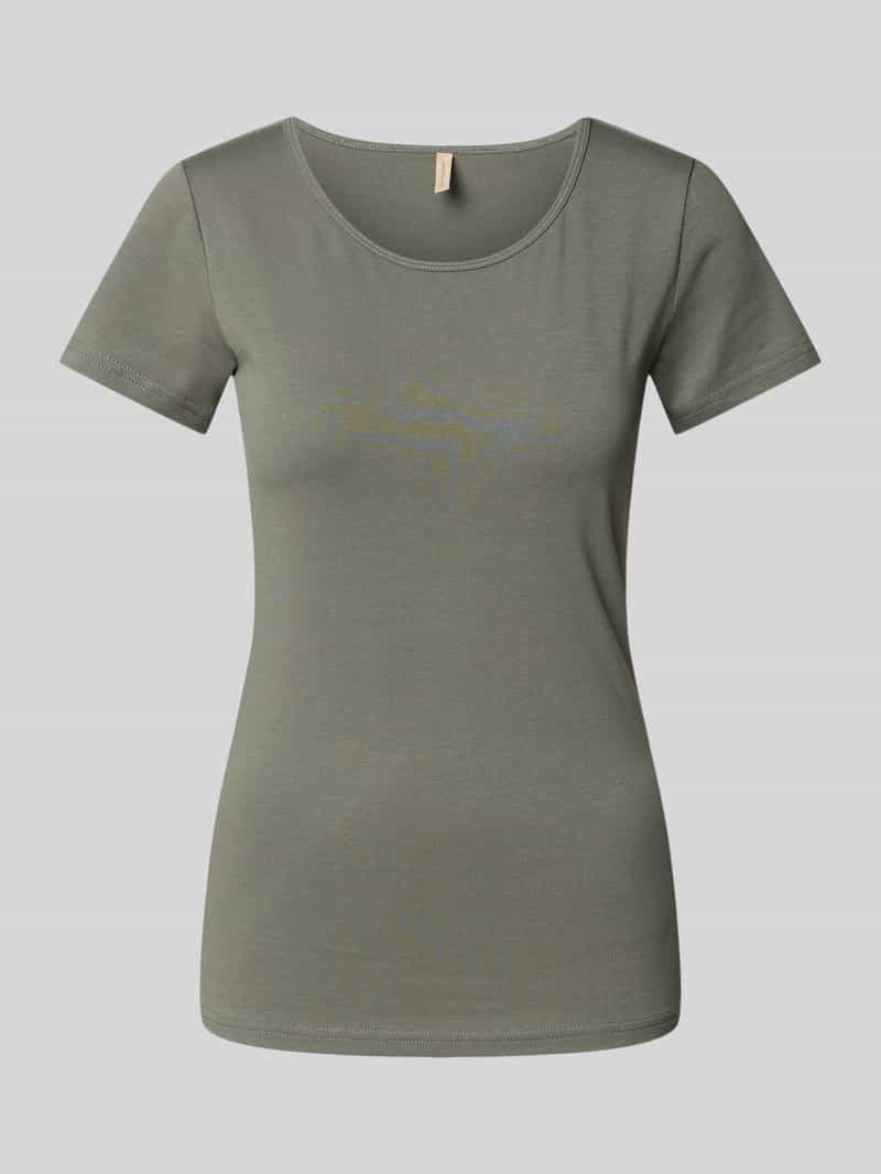 Soyaconcept T-shirt met ronde hals model 'PYLLE'