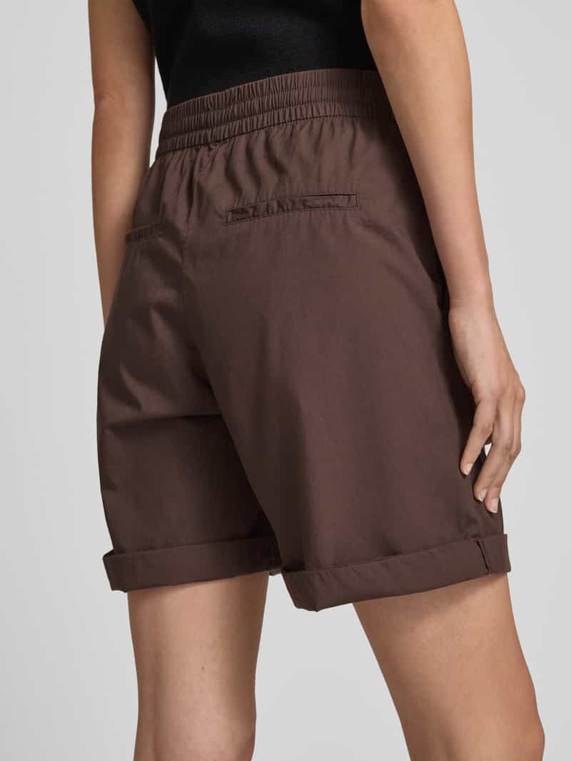 s.Oliver RED LABEL Relaxed fit korte broek van een mix van katoen en lyocell