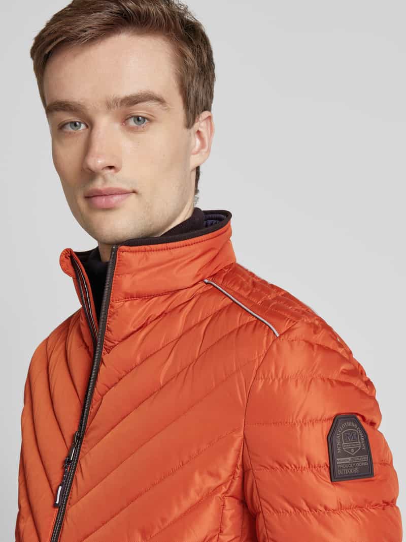 MCNEAL Gewatteerd jack met labeldetail