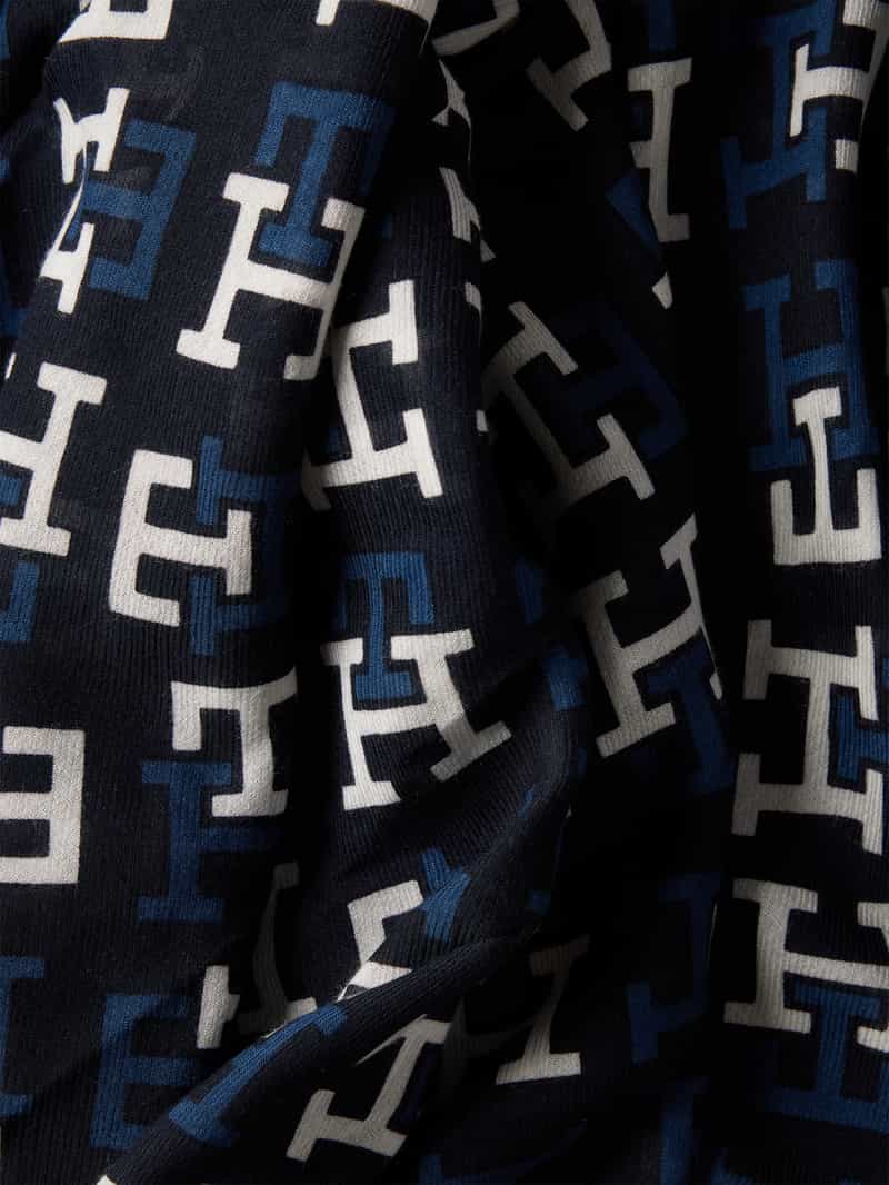 Tommy Hilfiger Sjaal met all-over labelprint