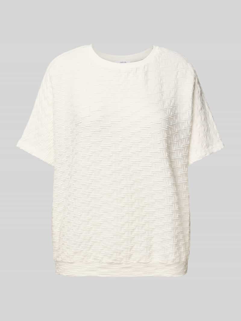 Opus T-shirt met ronde hals model 'Senni'