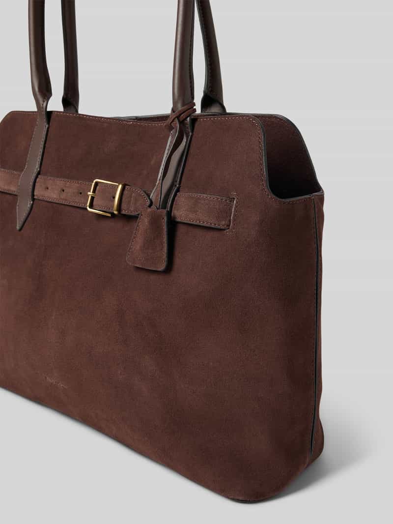 Marc O'Polo Shopper van puur rundersuède