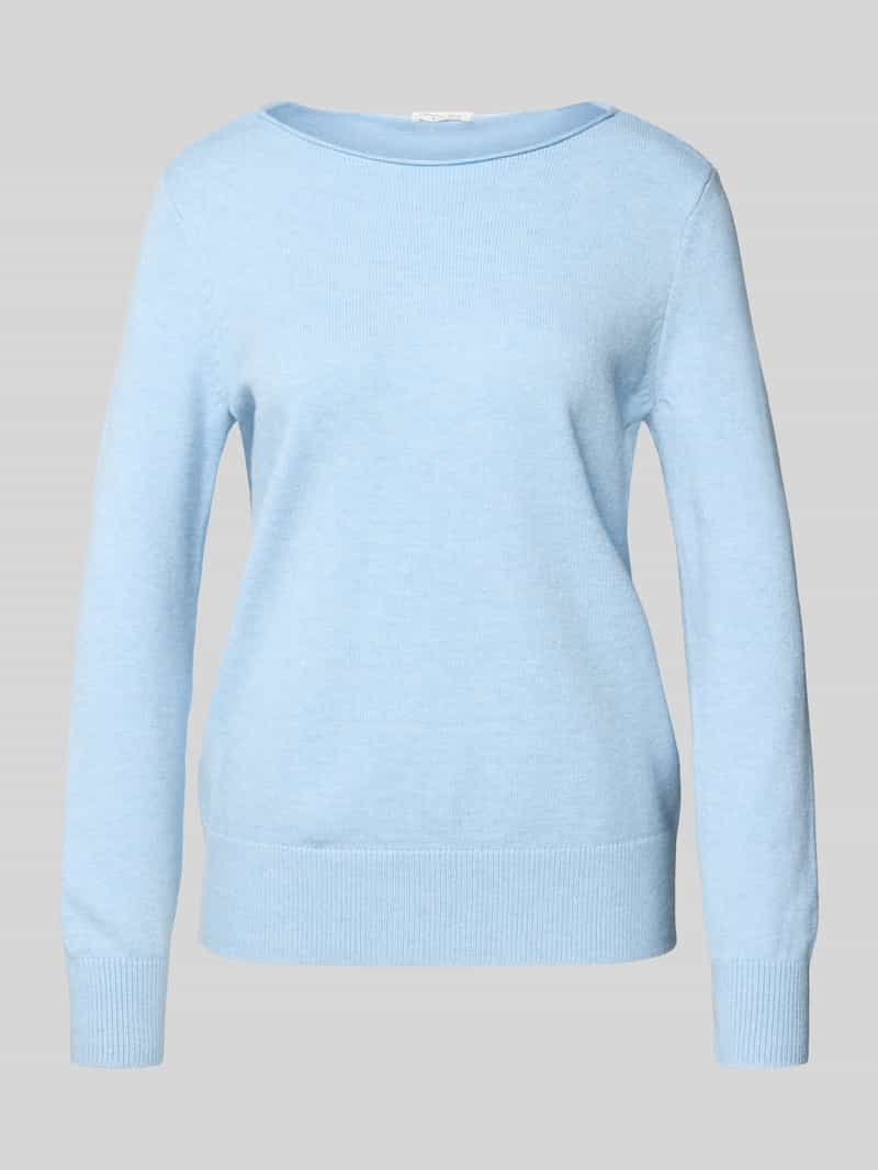 Christian Berg Woman Gebreide pullover met boothals
