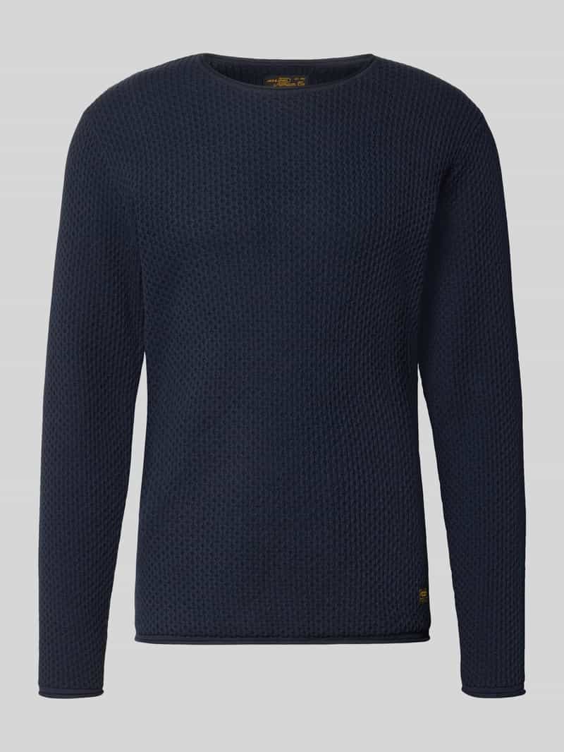 Jack & Jones Trui Jprblumason Knit Crew Neck Sn 12304253 Dark Navy/twist Mannen Maat - L