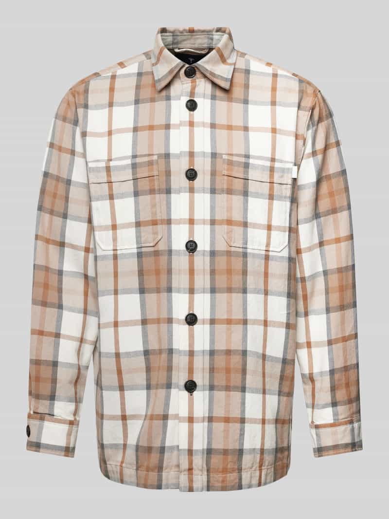 JOOP! Collection Overhemdjack met borstzak model 'Karter'