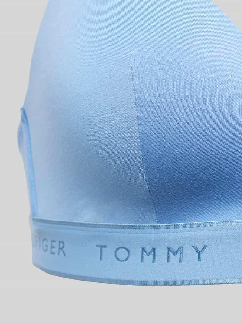 Tommy Hilfiger Beha met elastische band met label model 'LIGHTLY LINED'