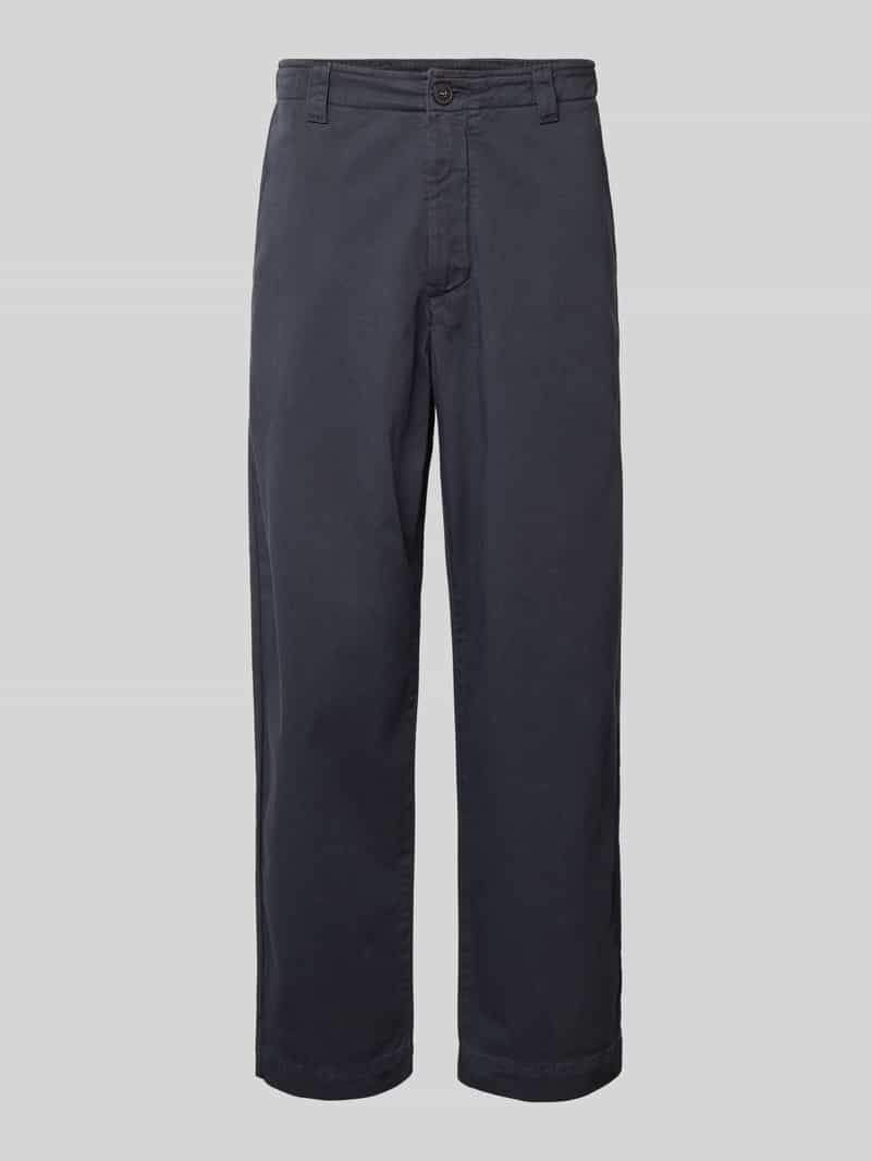 ANNARR Straight leg chino met riemlussen model 'STORM'