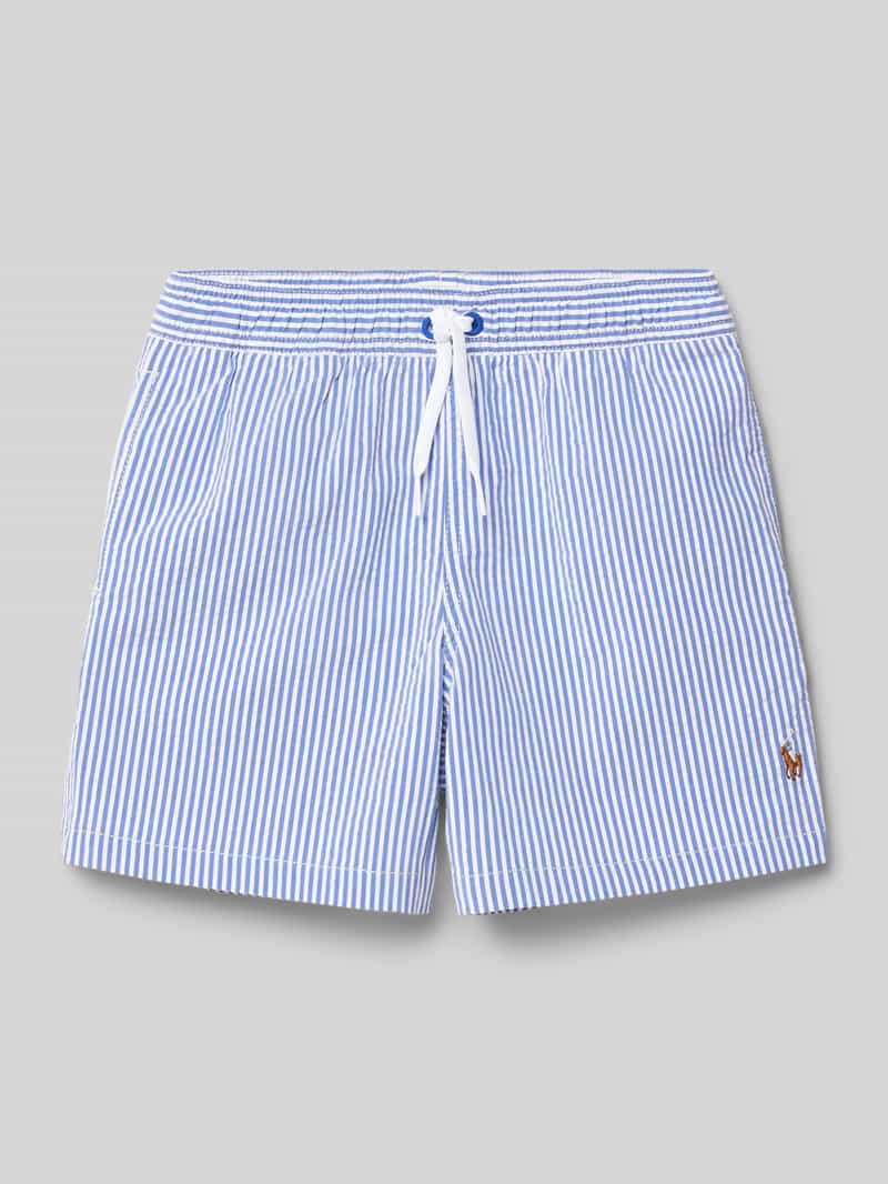 Polo Ralph Lauren Kids Zwembroek met labelstitching