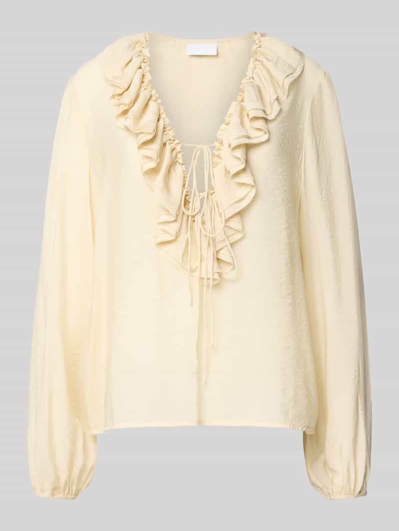 Jake*s Collection Blouseshirt met V-hals