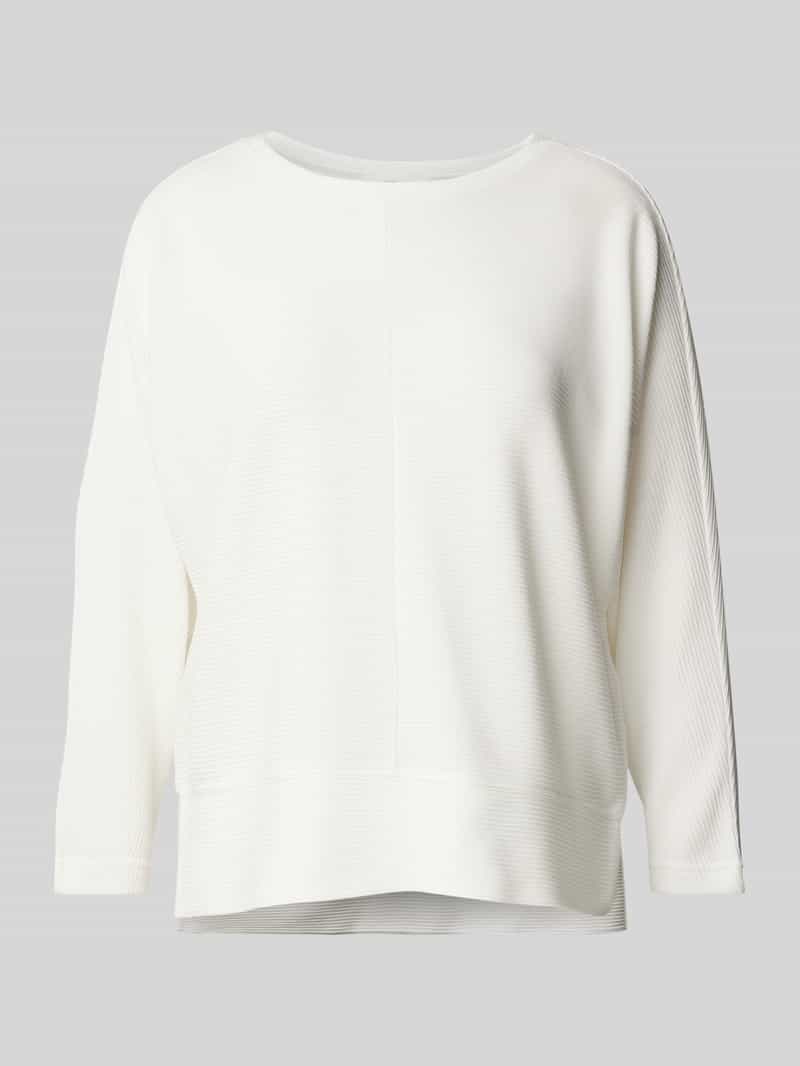 Opus Sweatshirt met structuurmotief model 'Sinni'