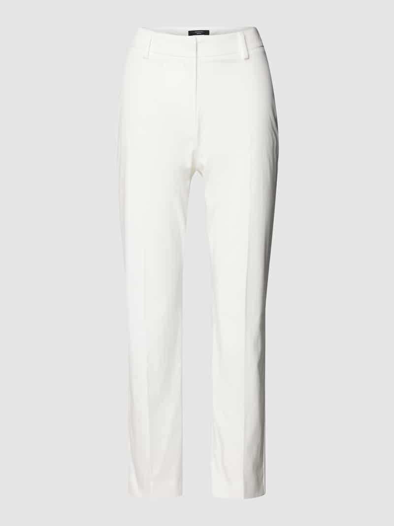 MAX MARA WEEKEN Slim fit stoffen broek met riemlussen model 'CECCO'