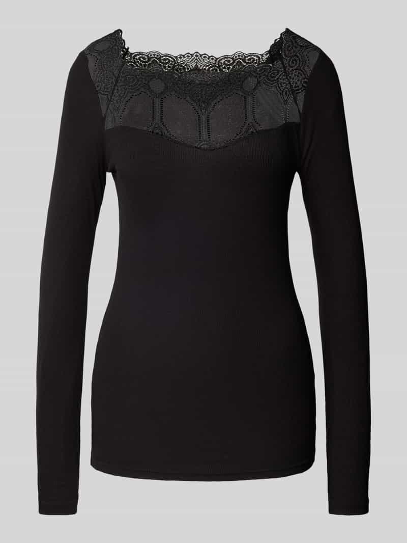 Soyaconcept Shirt met lange mouwen en vierkante hals model 'Ryan'
