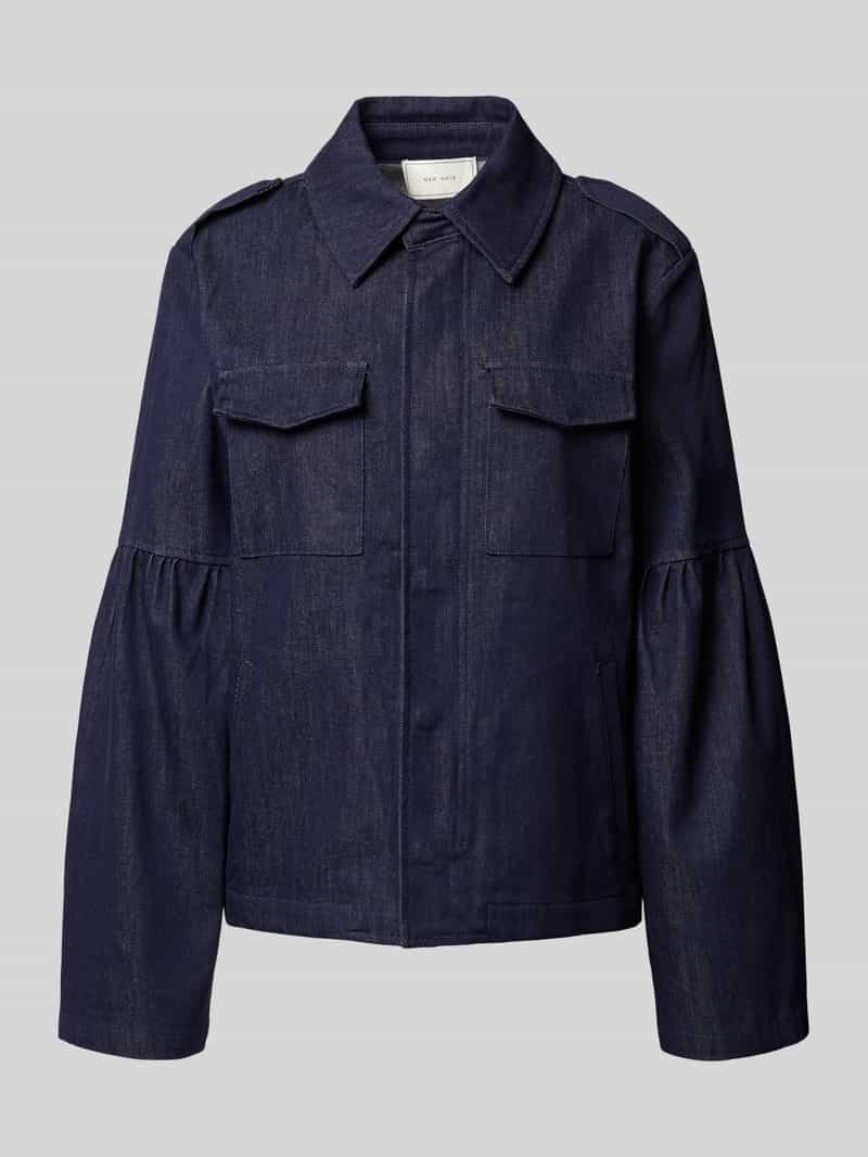 NEO NOIR Jack met borstzakken model 'Jaynor Denim'