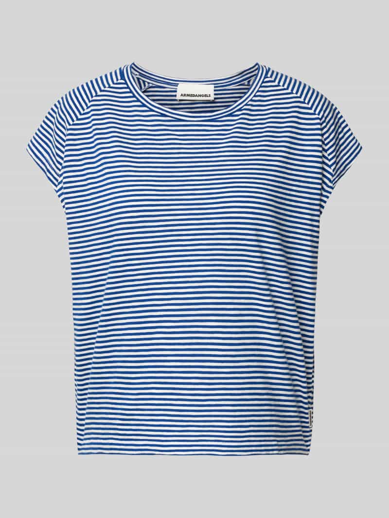ARMEDANGELS T-shirt met labelpatch model 'ONELIAA'