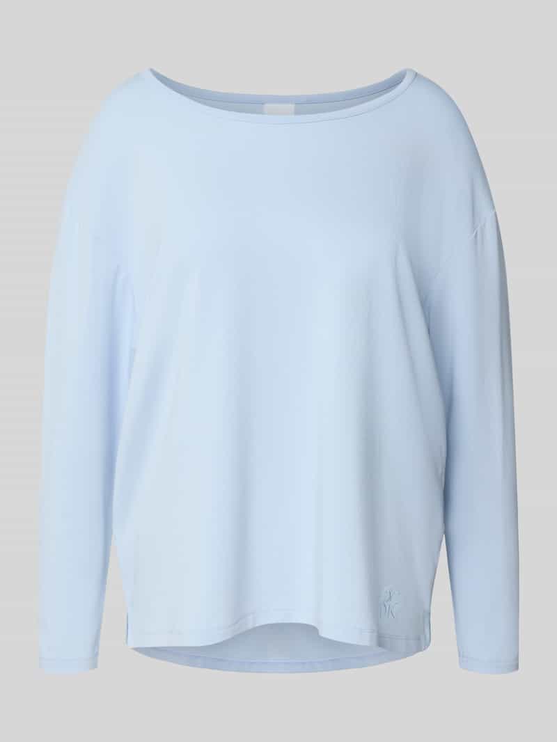 CCDK Copenhagen Shirt met lange mouwen en geribde ronde hals model 'Britt'