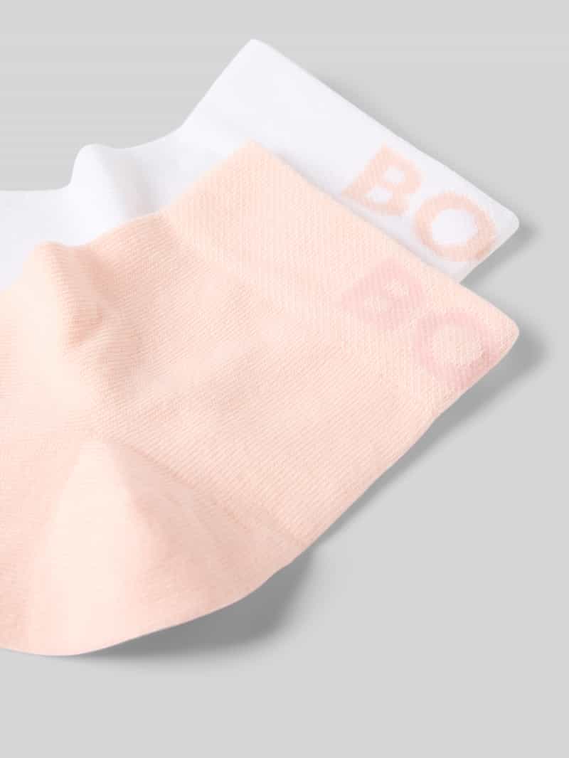 Boss Sokken met labelstitching in een set van 2 paar