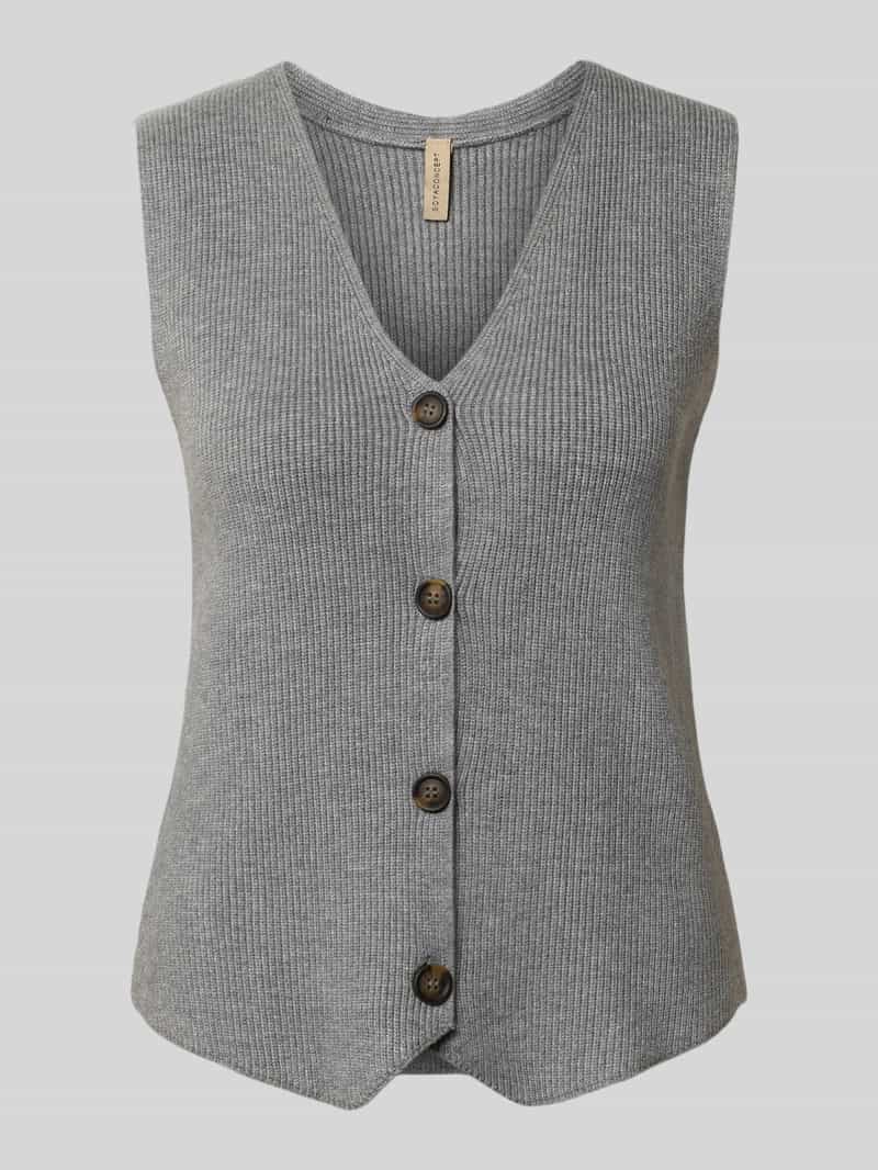Regular fit bodywarmer van viscosemix model 'KANITA'