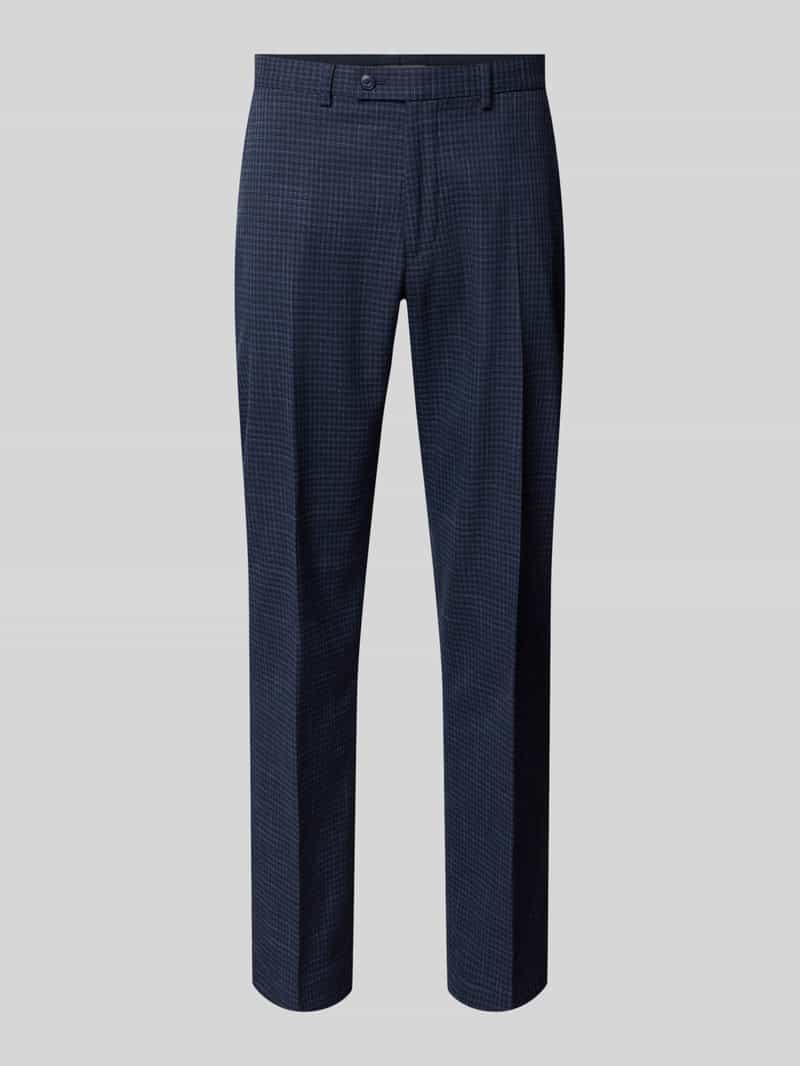 Christian Berg Men Regular fit pantalon met persplooien