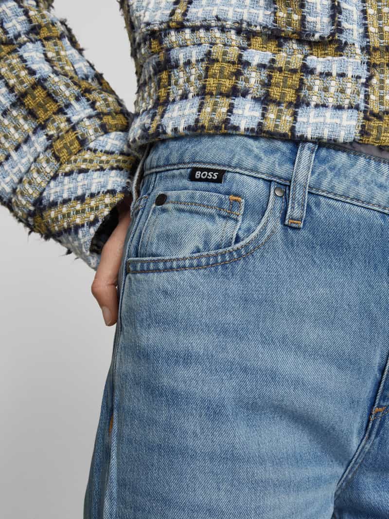 Boss Wide leg jeans in destroyed-look model 'CROSSROAD SUPER'