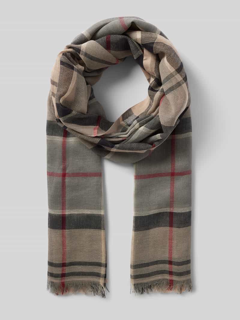 Barbour Sjaal met rafels