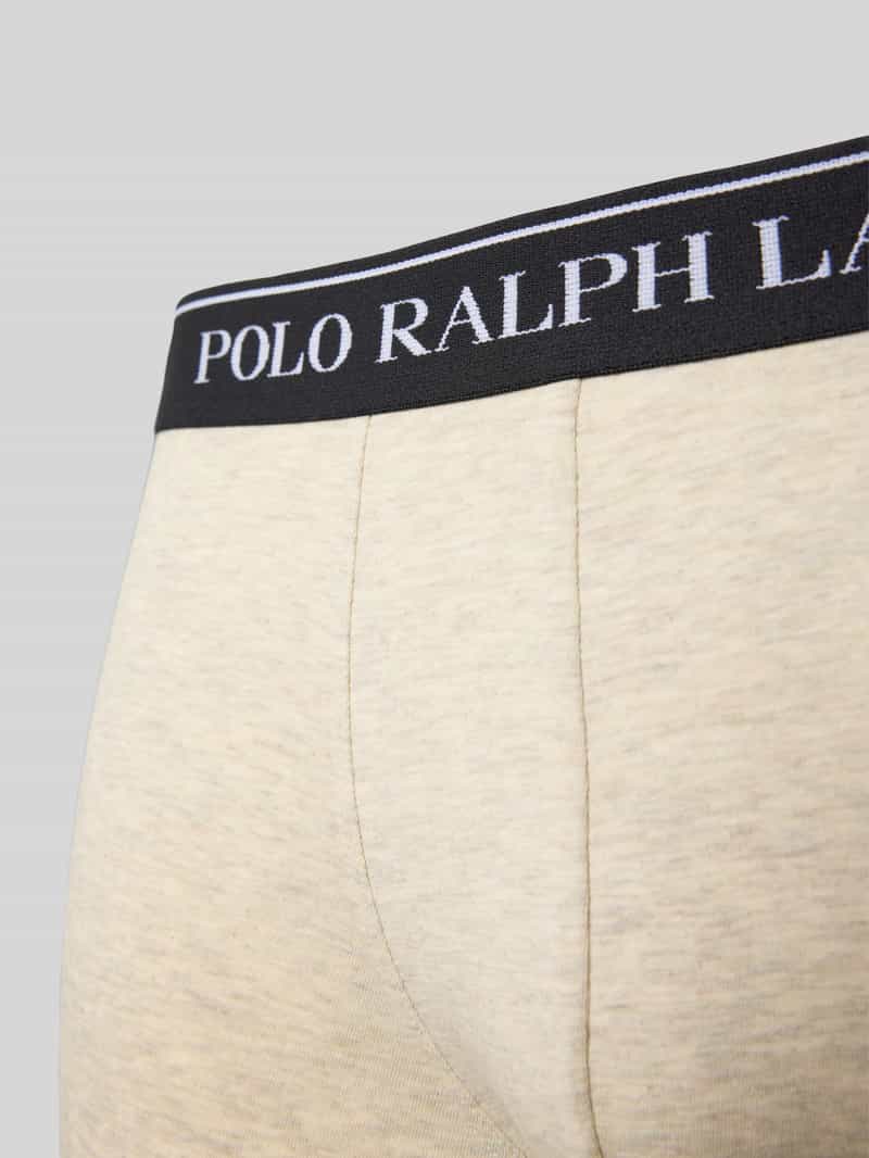 Polo Ralph Lauren Underwear Boxershort met elastische band met logo in een set van 3 stuks