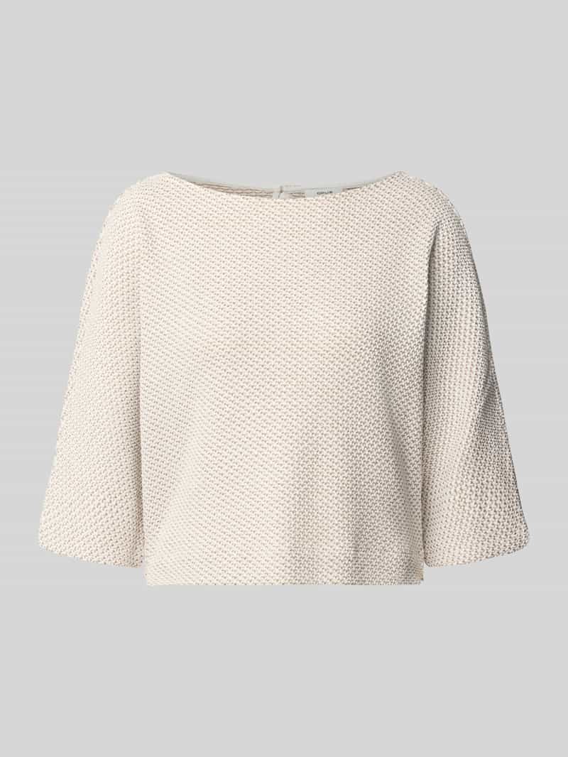 Opus Loose fit pullover met katoengehalte model 'Sassoni'