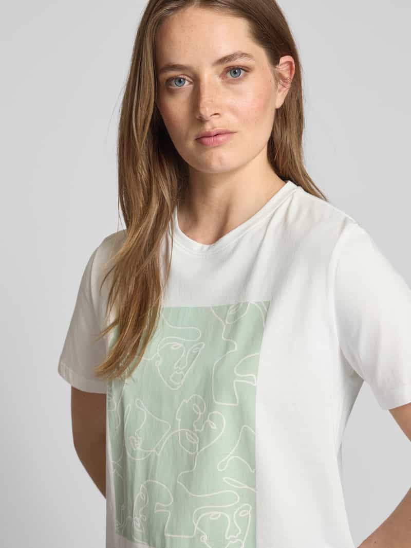 Vila T-shirt met ronde hals model 'SYBIL'
