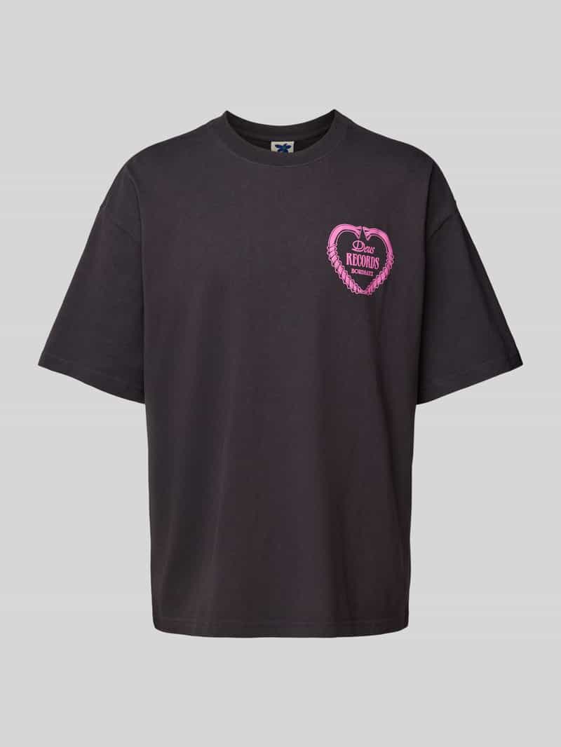 DEUS EX MACHINA T-shirt met ronde hals model 'Lady Libertine'