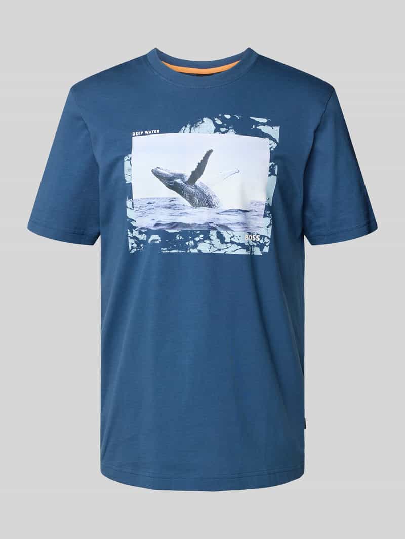Boss Orange T-shirt met motiefprint