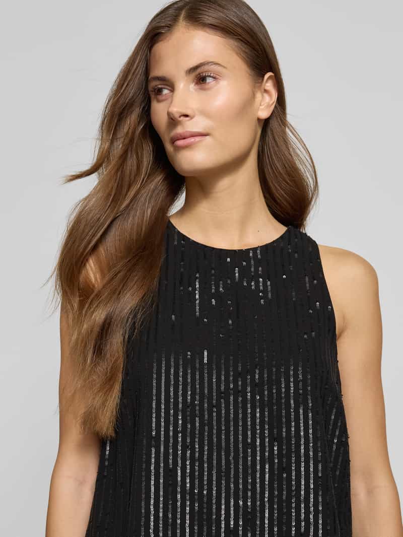 comma Blousetop met pailletten