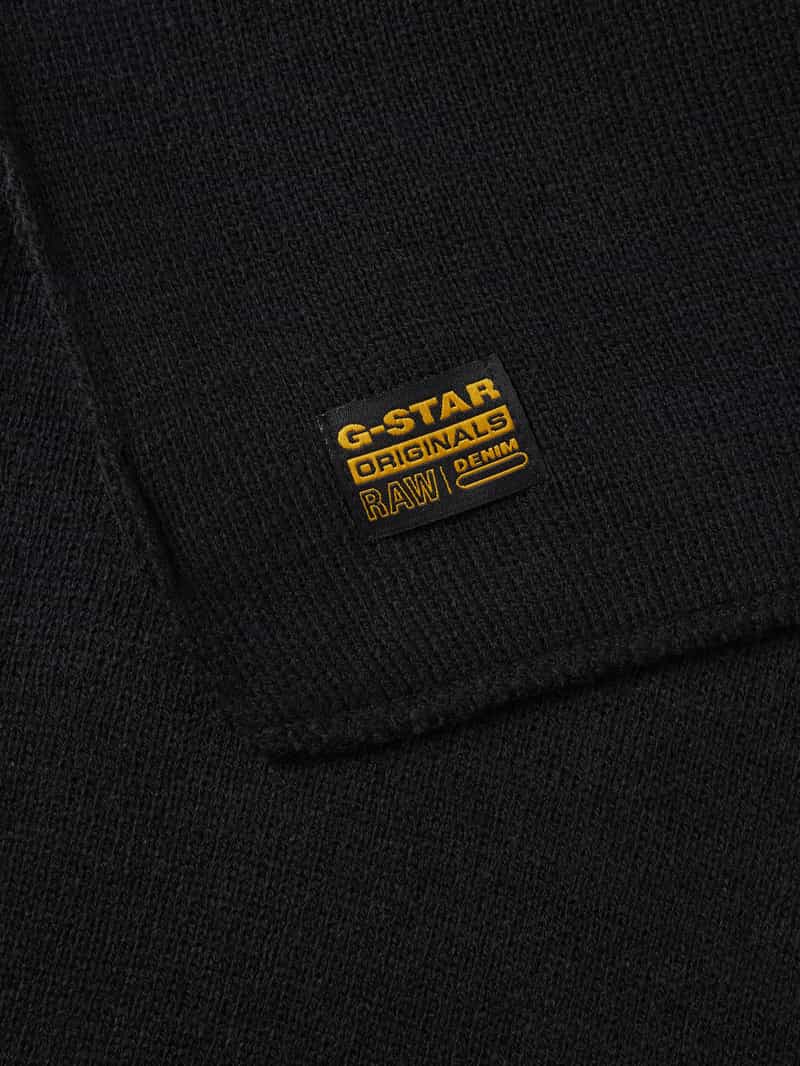 G-Star Raw Sjaal met labelpatch model 'Effo'