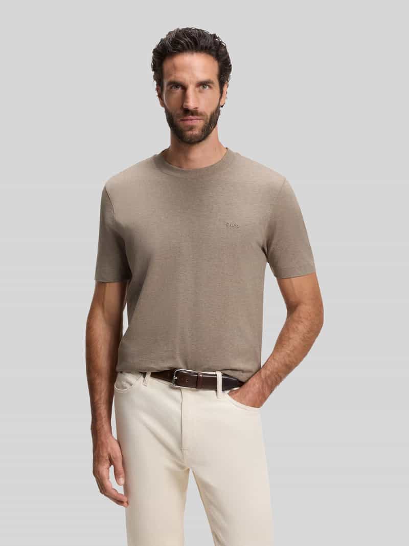Boss T-shirt met ronde hals