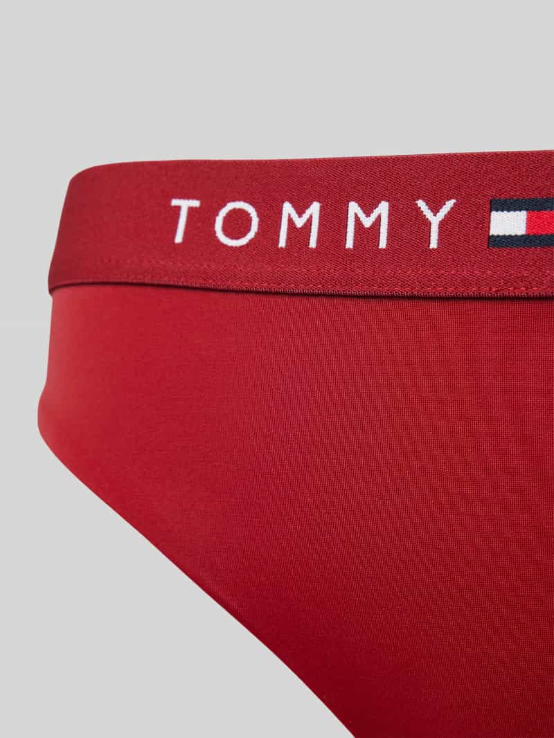 Tommy Hilfiger Bikinibroekje met elastische band met label