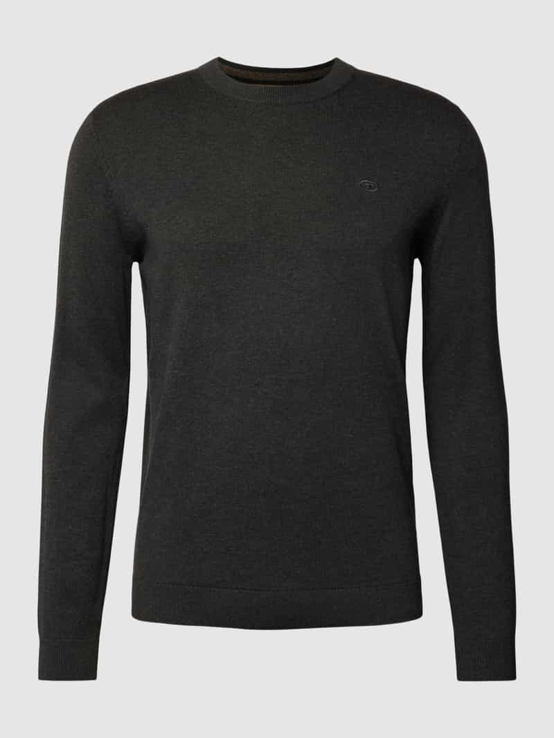 Tom Tailor Gebreide pullover met ronde hals