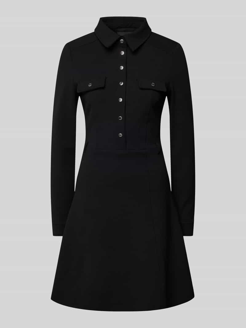 Guess Knielange jurk met platte kraag model 'ZAMA'
