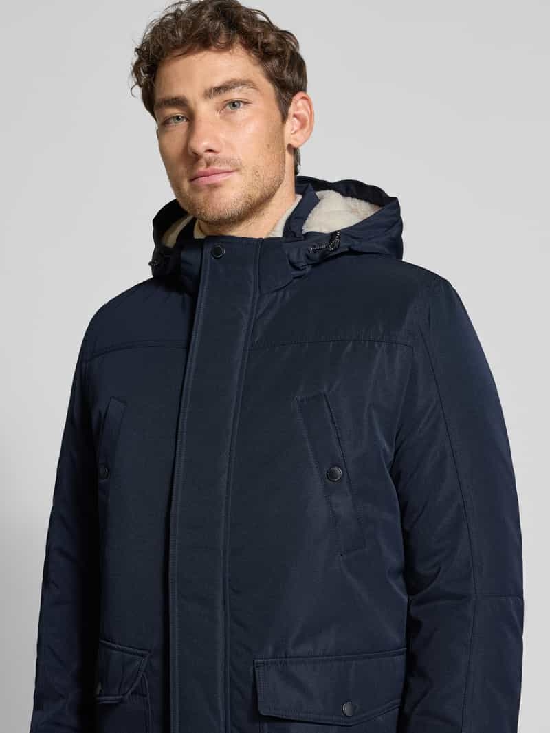 MCNEAL Parka met teddybont en klepzakken