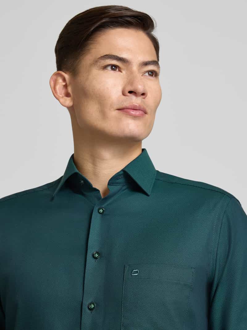 Olymp Modern fit zakelijk overhemd met kentkraag model 'NEW KENT'