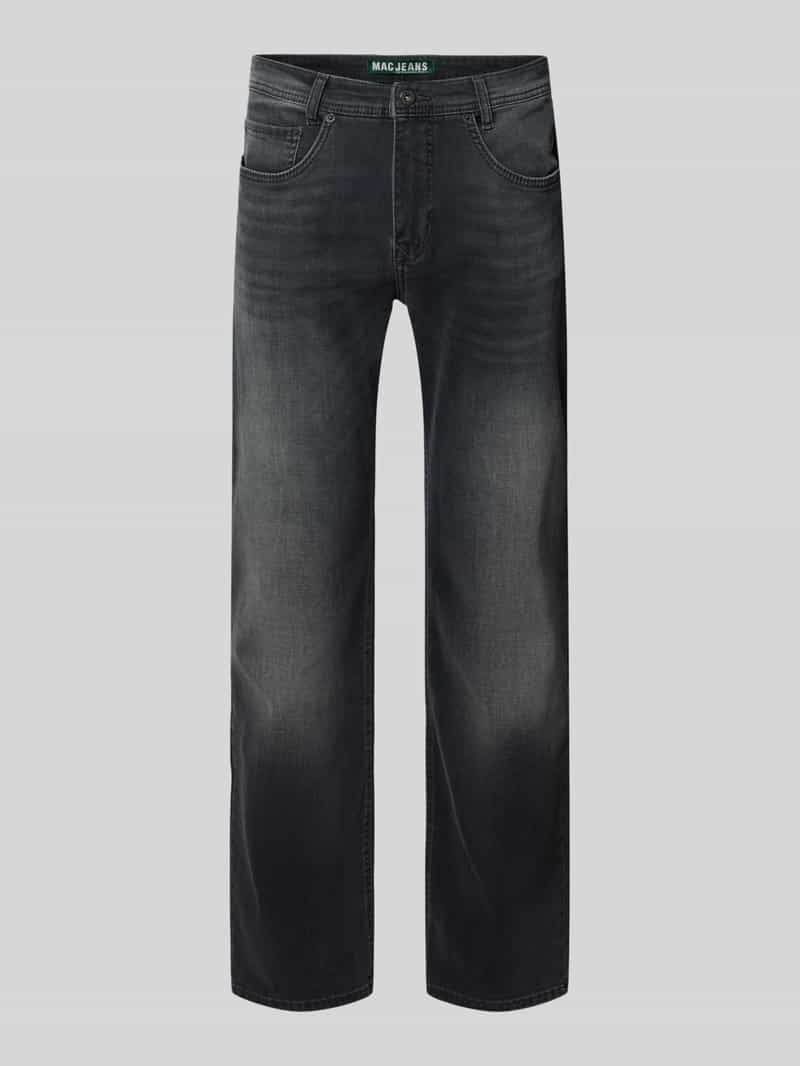 MAC straight fit jeans van katoenmix model 'ARNE'