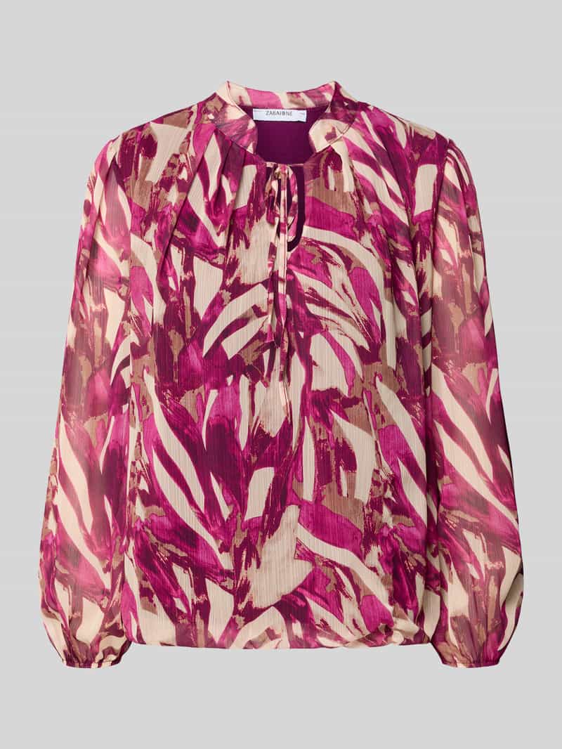 ZABAIONE Blouse met tuniekkraag model 'Em44maa'
