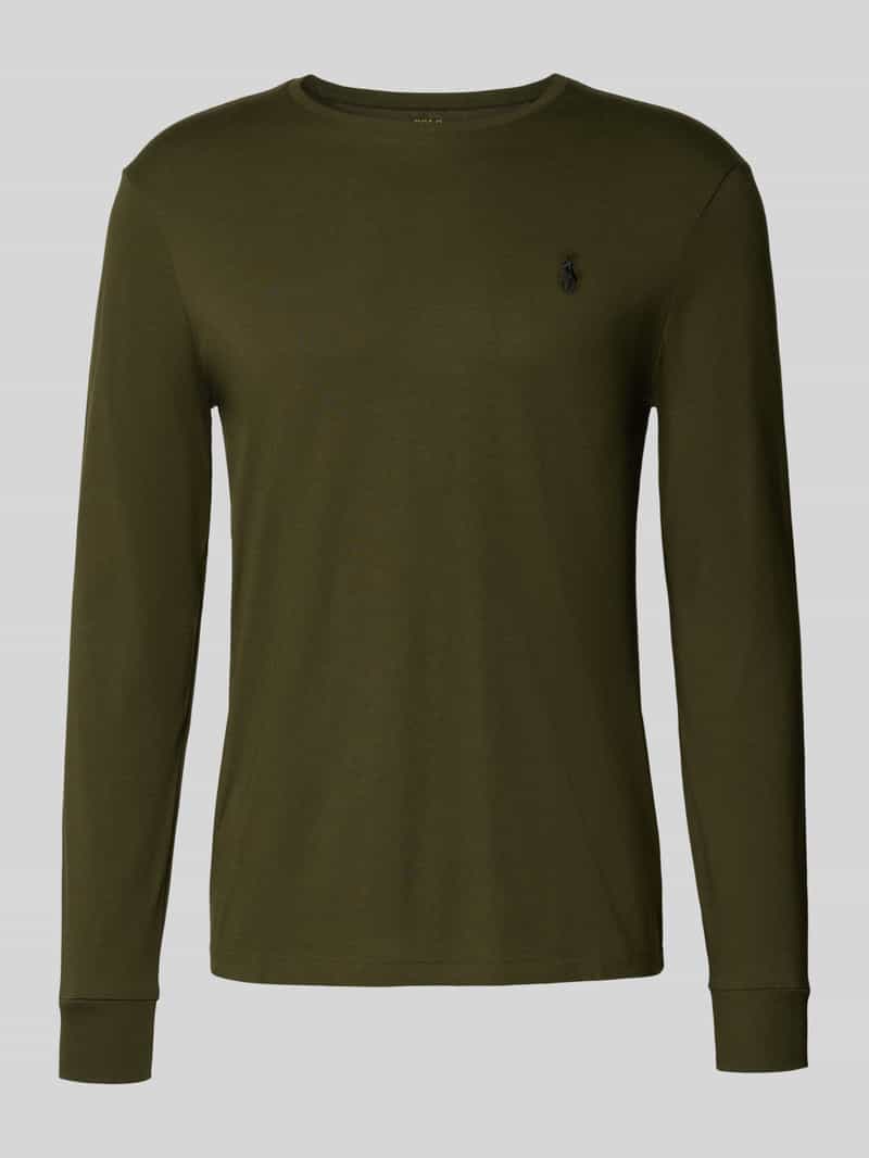 Polo Ralph Lauren Regular fit shirt met lange mouwen en logostitching model 'Jersey'